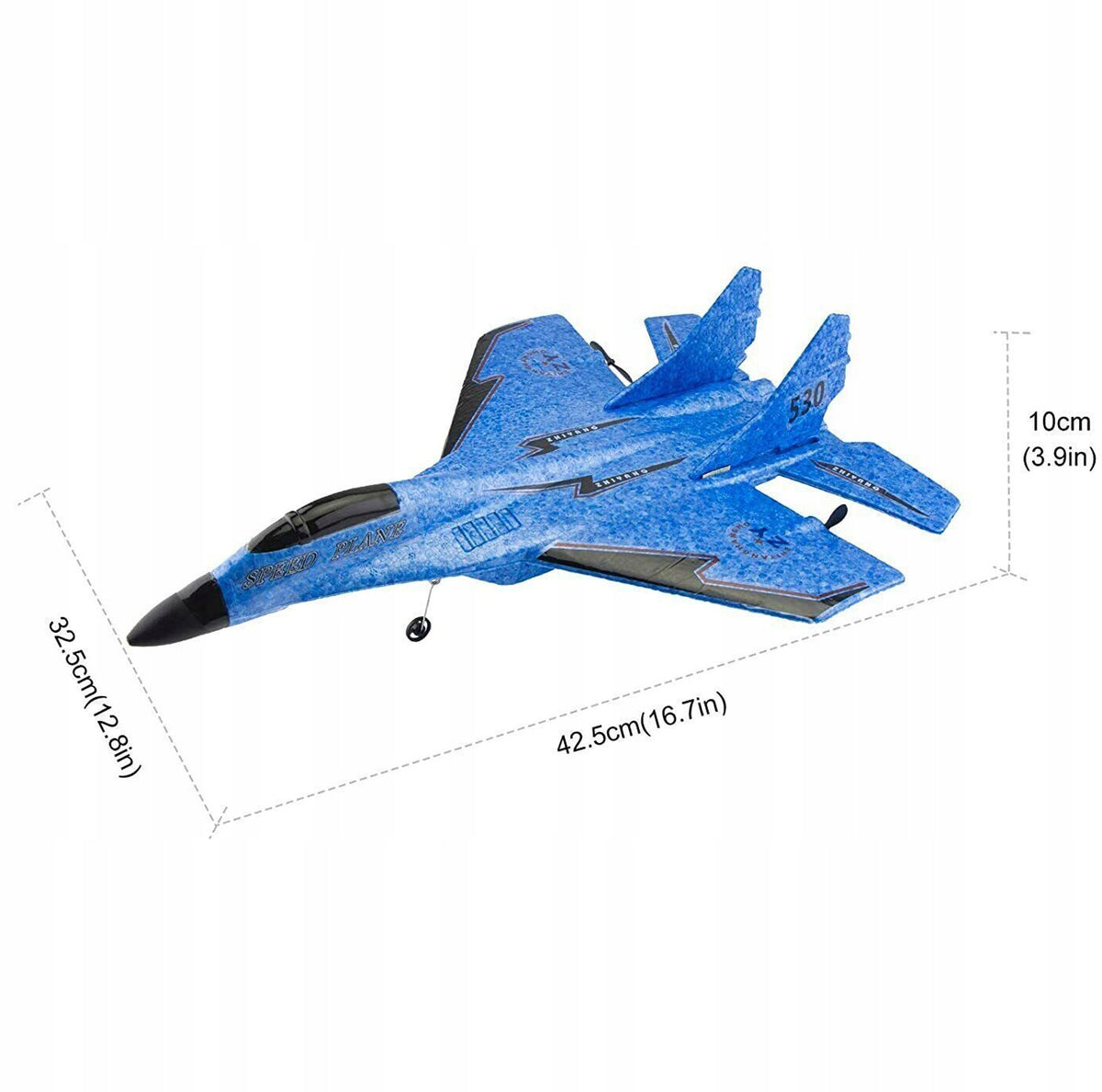 RC AIRPLANE, 2.4GHZ REMOTE CONTROLLED AIRPLANE TOY FOR BEGINNERS Packaging status original
