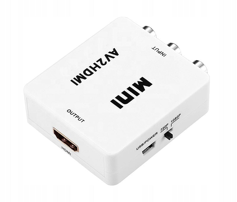 RCA CINCH to HDMI AV Signal Converter Adapter EAN (GTIN) 0731093163135