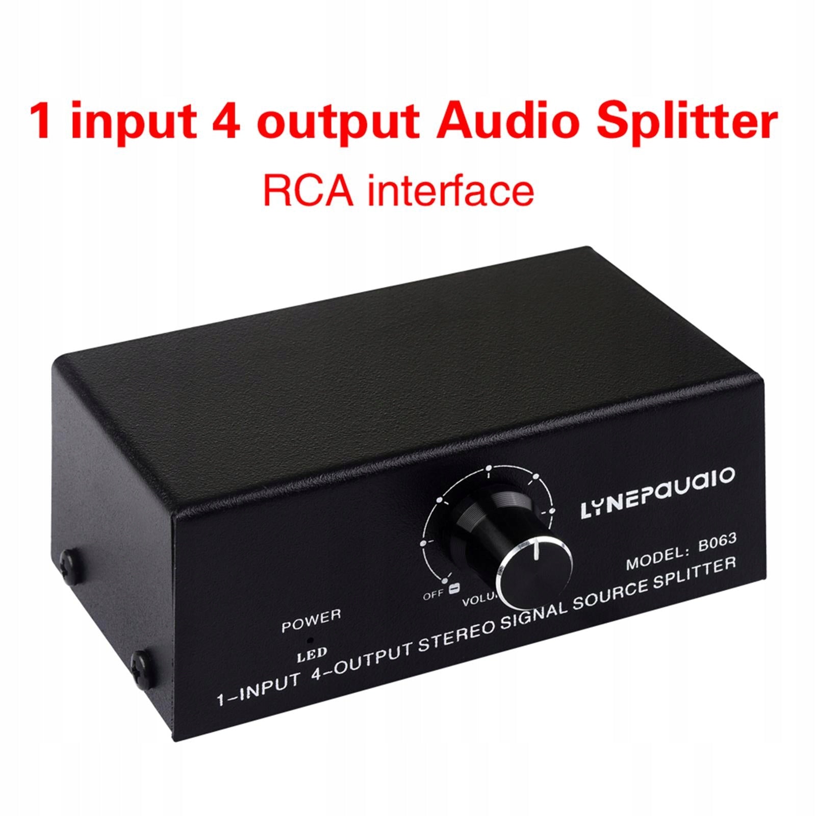 RCA Stereo Audio Switch Distribution Duplicator Composite Manufacturer code Qohawal-68044520