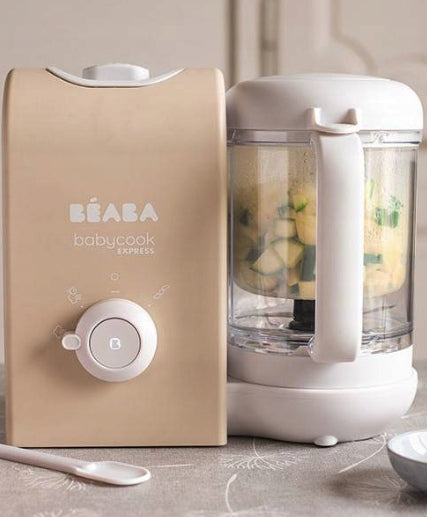 READ DESCRIPTION BEABA BABYCOOK EXPRESS MULTIFUNCTION DEVICE 4IN1 CLAY EARTH Packaging status original