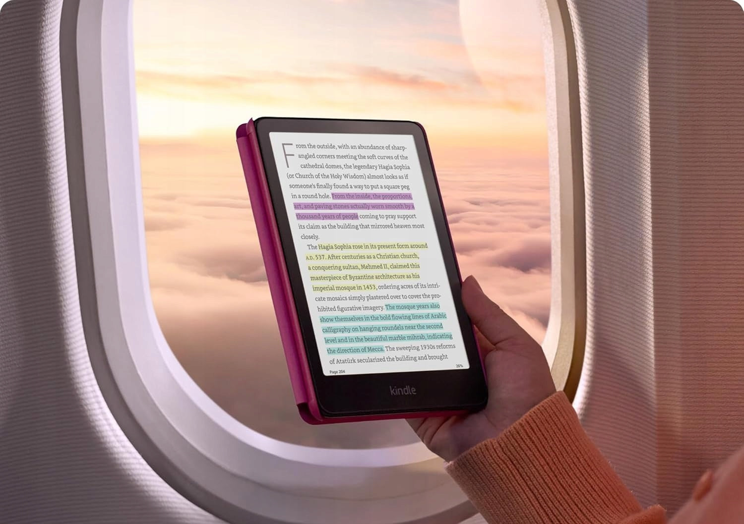 READER AMAZON KINDLE COLORSOFT SIGNATURE 32 GB 7" COLOR DISPLAY Color black
