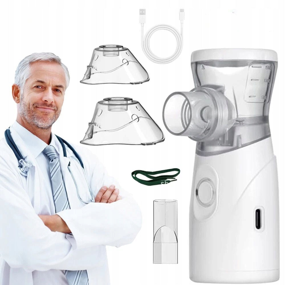 RECIPROCATING NEBULISER INHALER FOR CHILDREN ADULTS LONG BATTERY LIFE