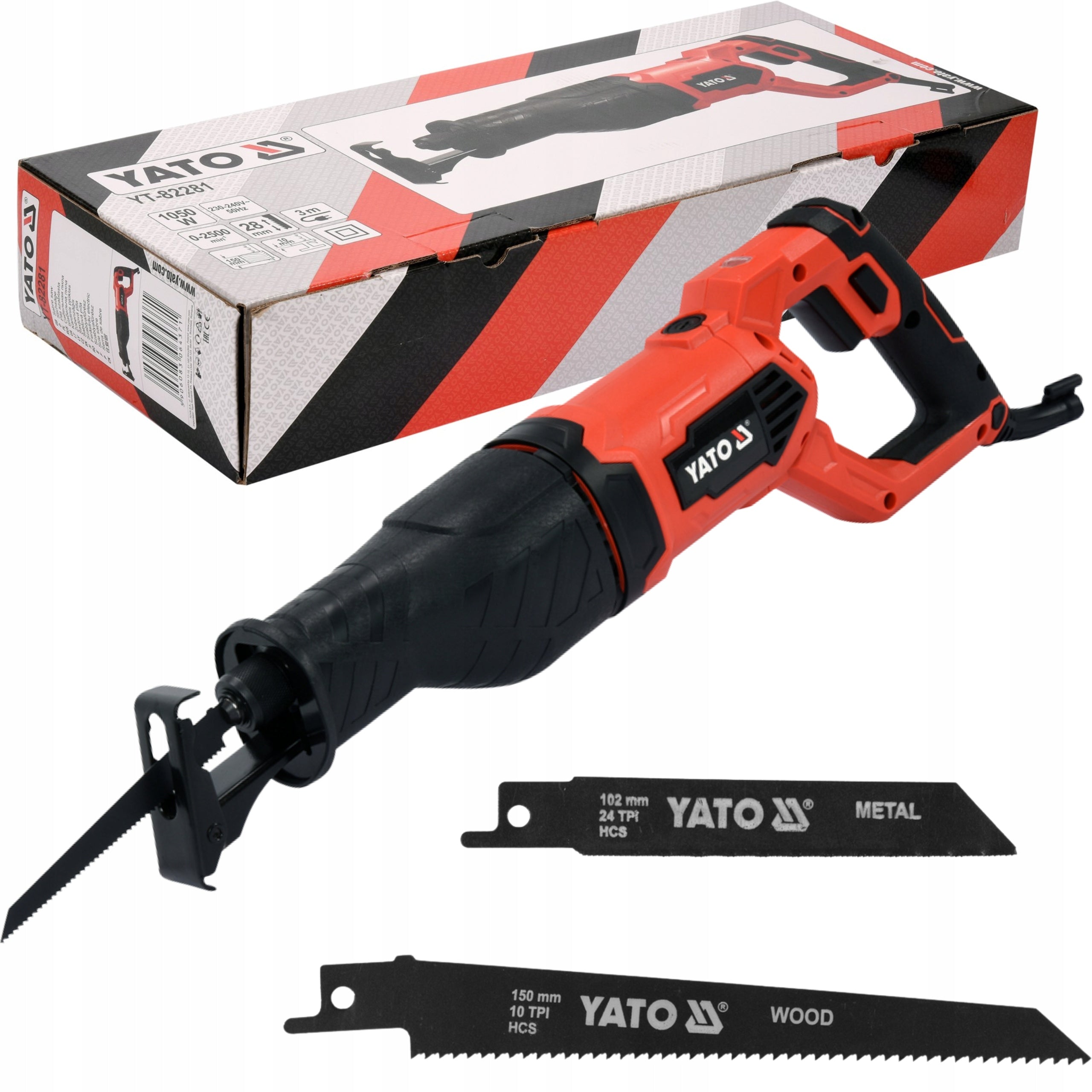 RECIPROCATING SAW JIGSAW 1050W YATO