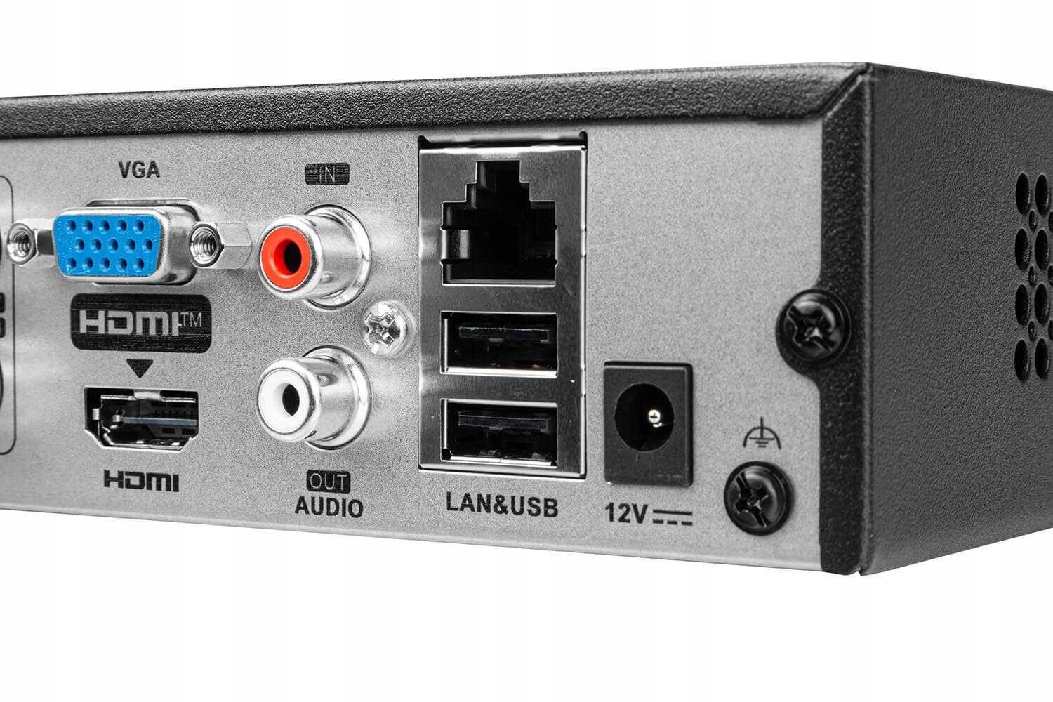 RECORDER FOR MONITORING AHD TVI CVI 8 CHANNELS TO 5MP APPLICATION HIKVISION Packaging status original