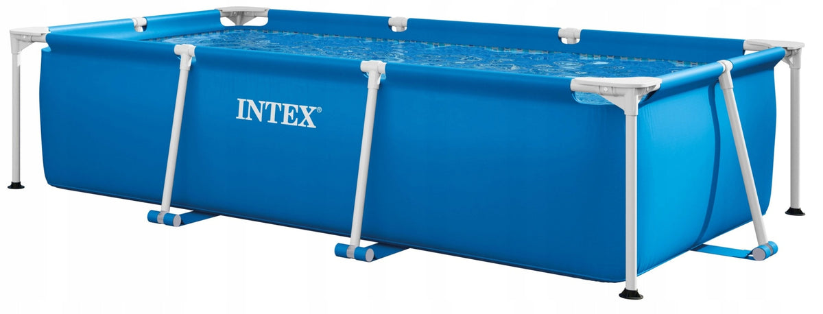 RECTANGULAR GARDEN POOL 260x160x65cm INTEX 28271 Packaging status original