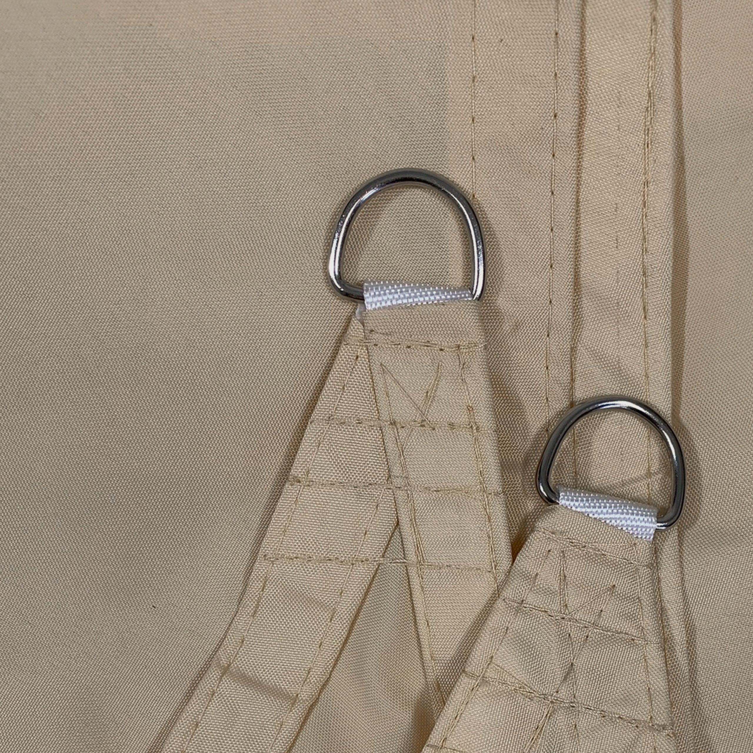 RECTANGULAR SUNSHADE SAIL, WATERPROOF UV, TERRACE AWNING 4x3m TAUPE Product width 300 cm