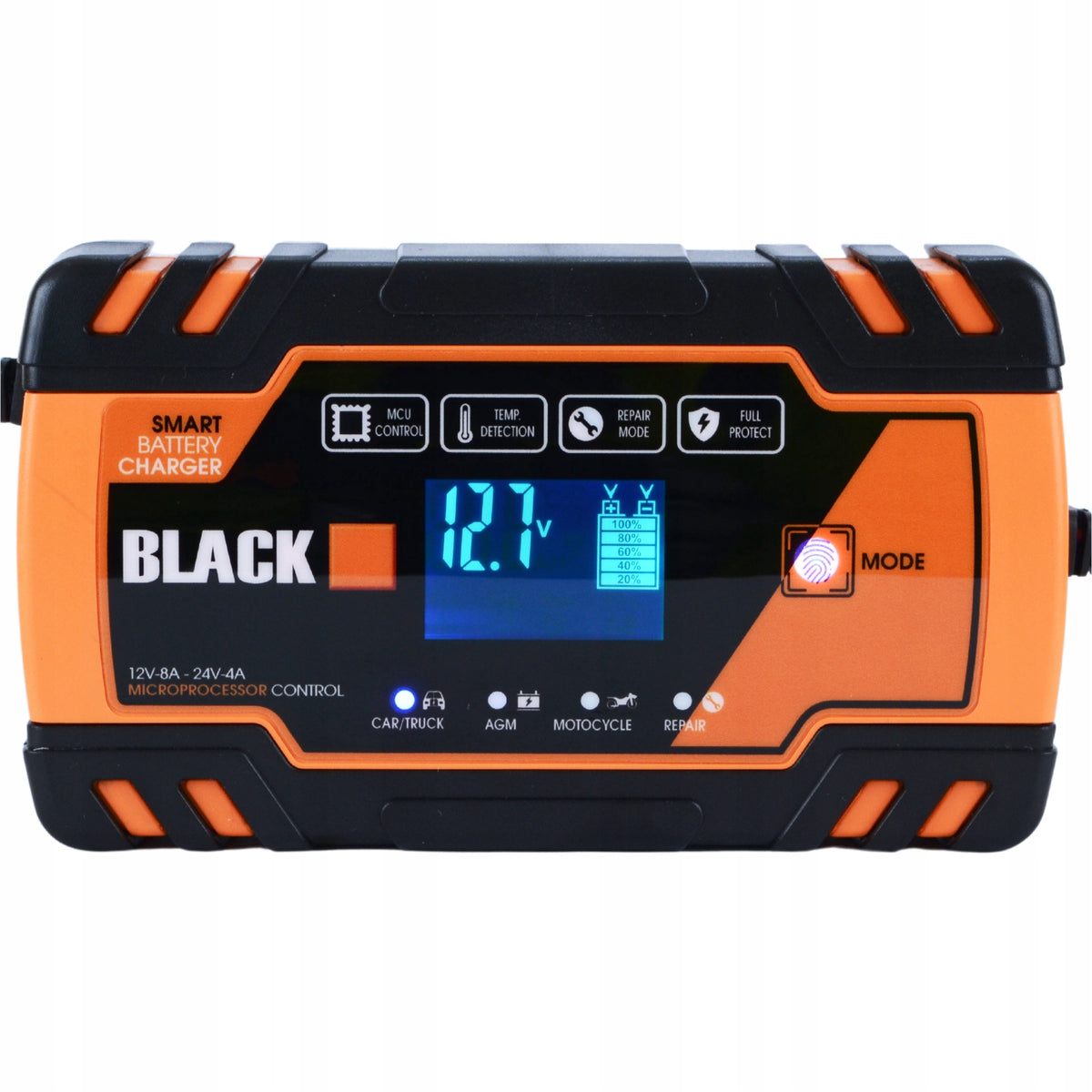 RECTIFIER AUTOMATIC CAR REPAIR FUNCTION FOR 12V 24V 8A BATTERIES. Packaging status original