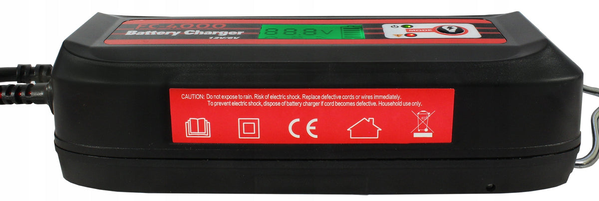 RECTIFIER BATTERY CHARGER 6/12V 130 Ah CAR MOTORCYCLES Manufacturer's catalog number 801/F