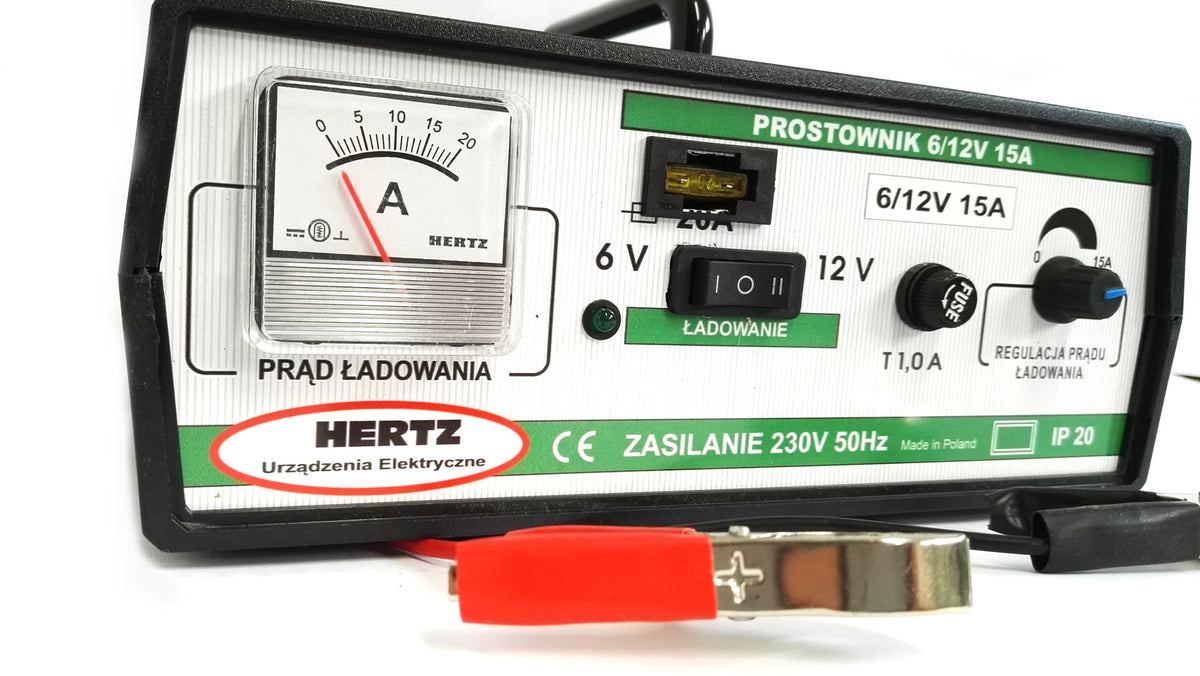 RECTIFIER Polish HERTZ 6/12V 15A EAN (GTIN) 5902287125221
