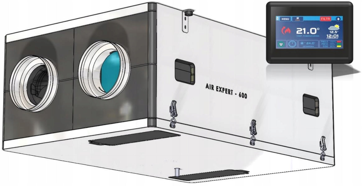 RECUPERATOR AIR EXPERT 600 AIR HANDLING UNIT Packaging status original