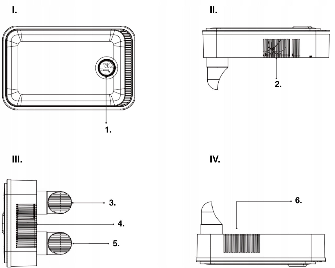 RECUPERATOR Wall Mounted Air Purifier With Heat Recovery AIRSAVER ELITE Packaging status original