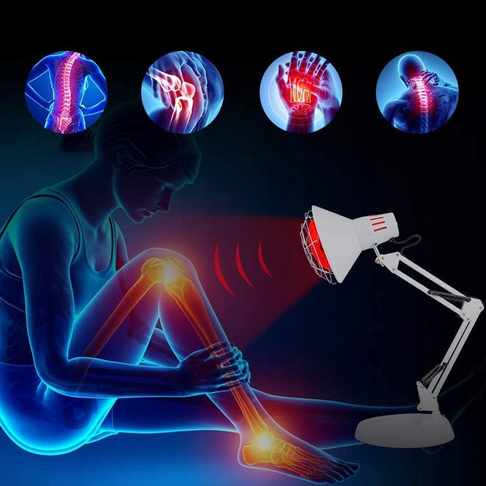 RED LIGHT THERAPY LAMP 600-1400NM ADJUSTABLE ANGLE NECK TIMER Brand no brand