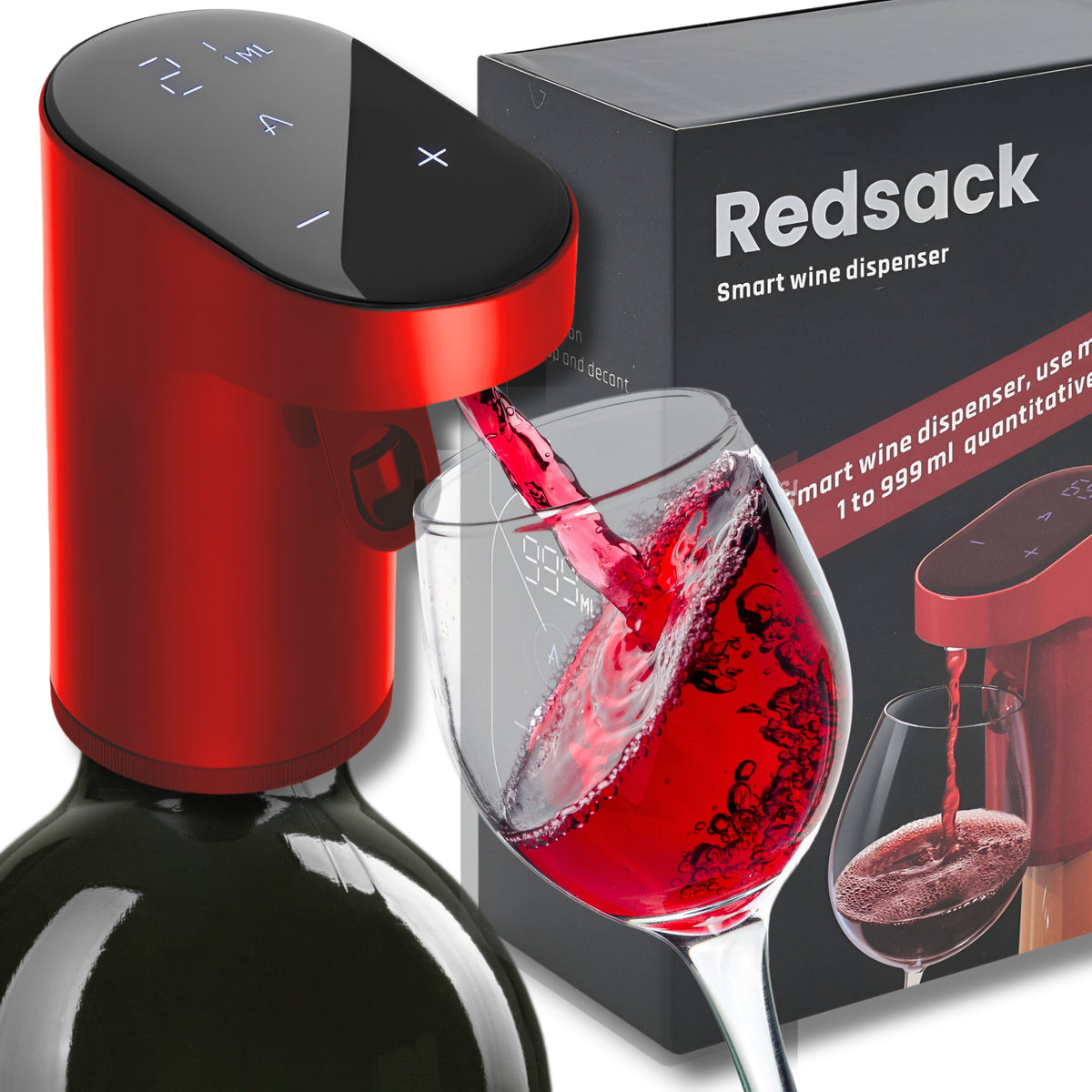 REDSACK smart wine dispenser for beverage vodka SZWAGROMAT WP-007