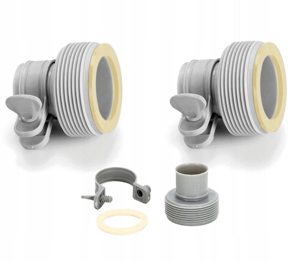 REDUCER FITTING ADAPTER FOR HOSE PUMPS 2 PIECES REDUCTION FROM 38MM TO 32MM