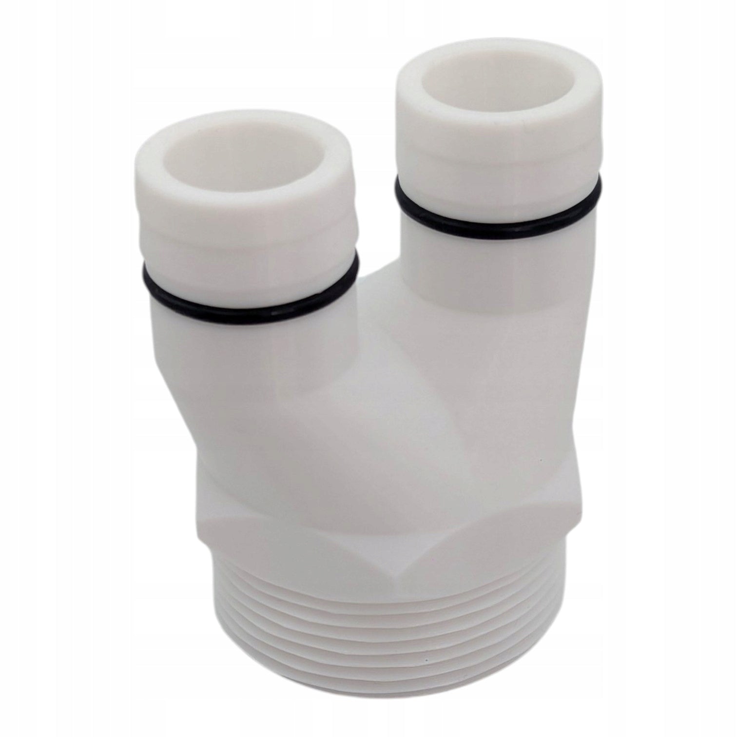 REDUCING TEE POOL PIPE HOSE Splitter 38mm THREAD 60mm and 32mm Packaging status original