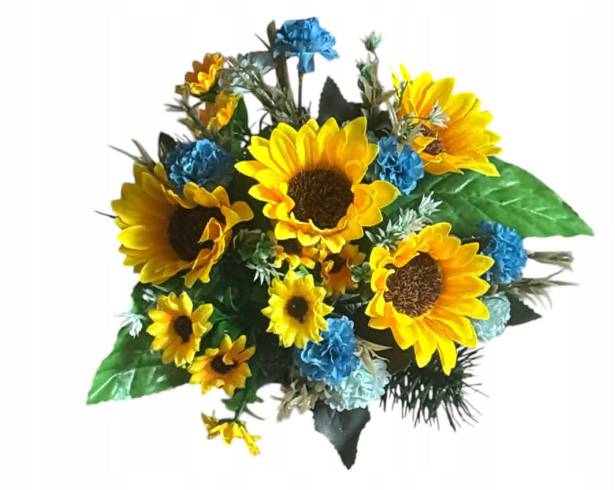 REED GRAVE COMPOSITION ARTIFICIAL TULIPS HEART EASTER DECORATION STANPOL Manufacturer code STANPOL