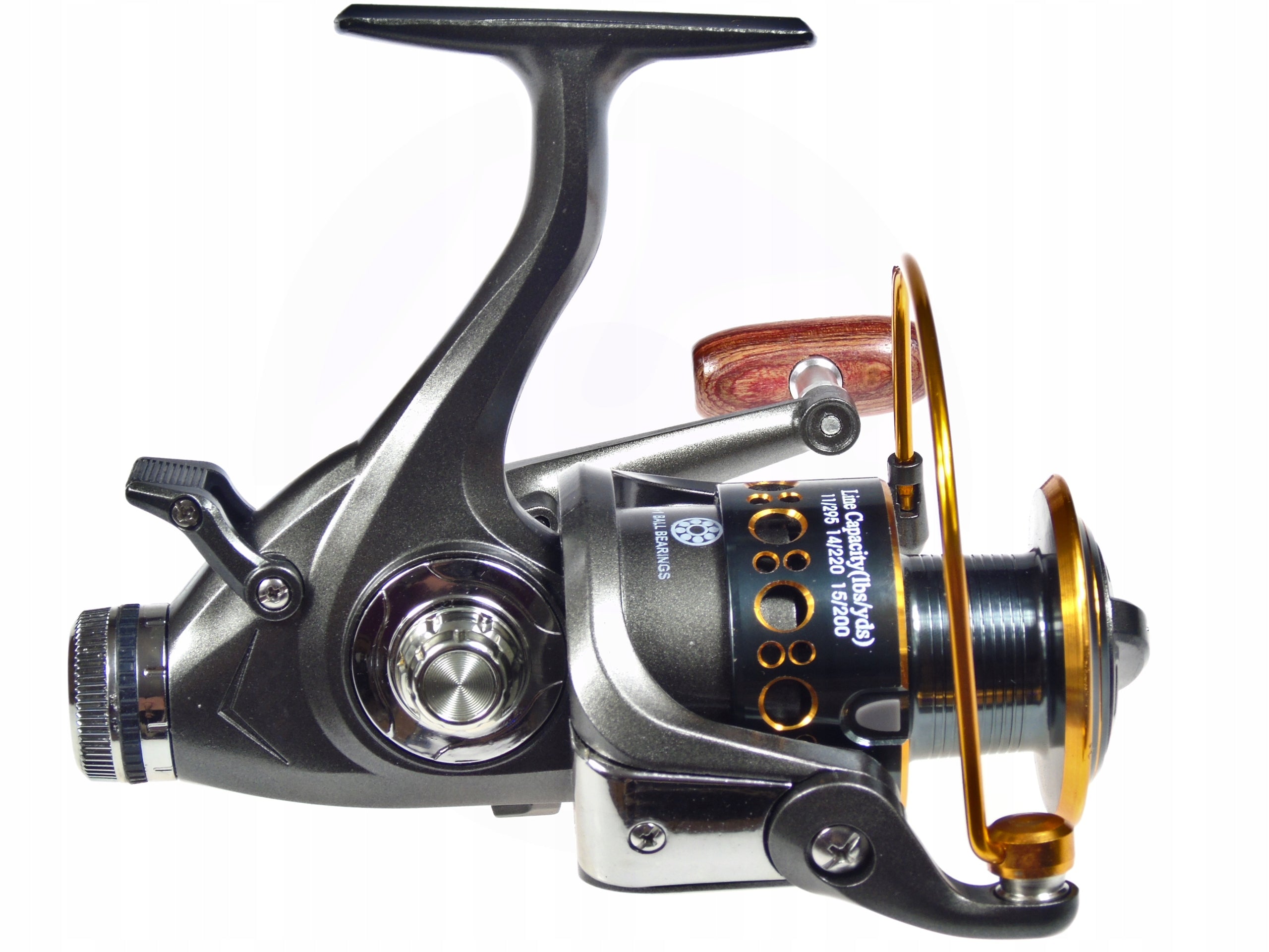 REEL FREE GEAR GROUND 5000 M SILVER FEEDER CARP PREDATORS Packaging status original