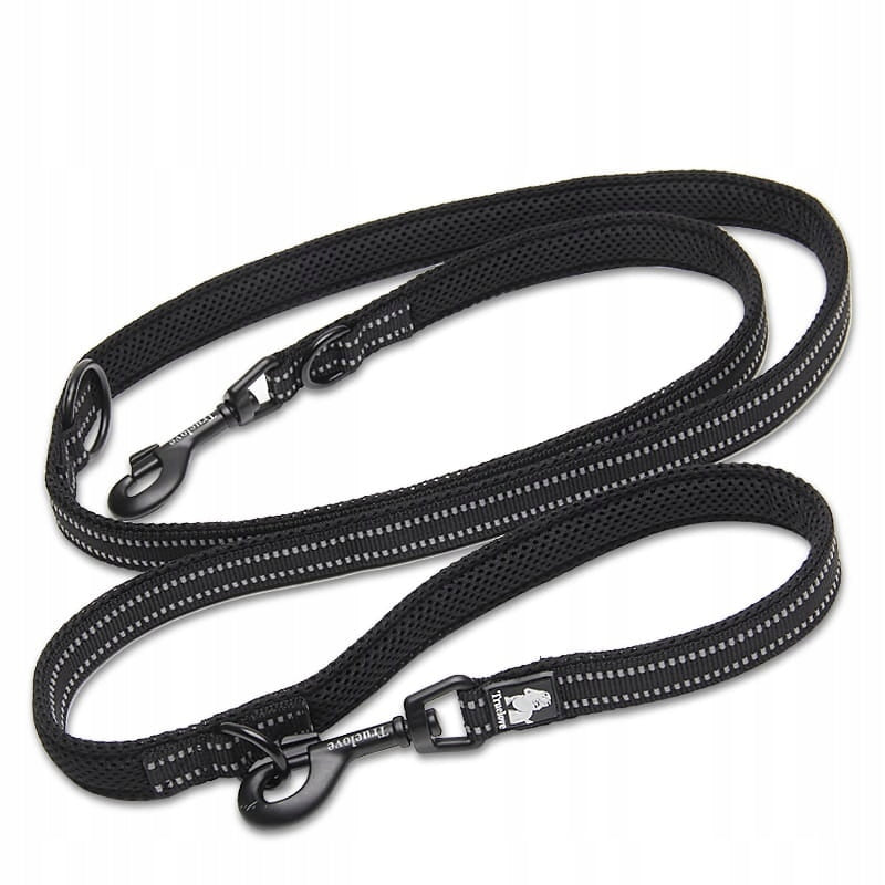 REFLECTIVE DOG LEASH TRUELOVE ACTIVE PRO 200CM BLACK L Brand Truelove