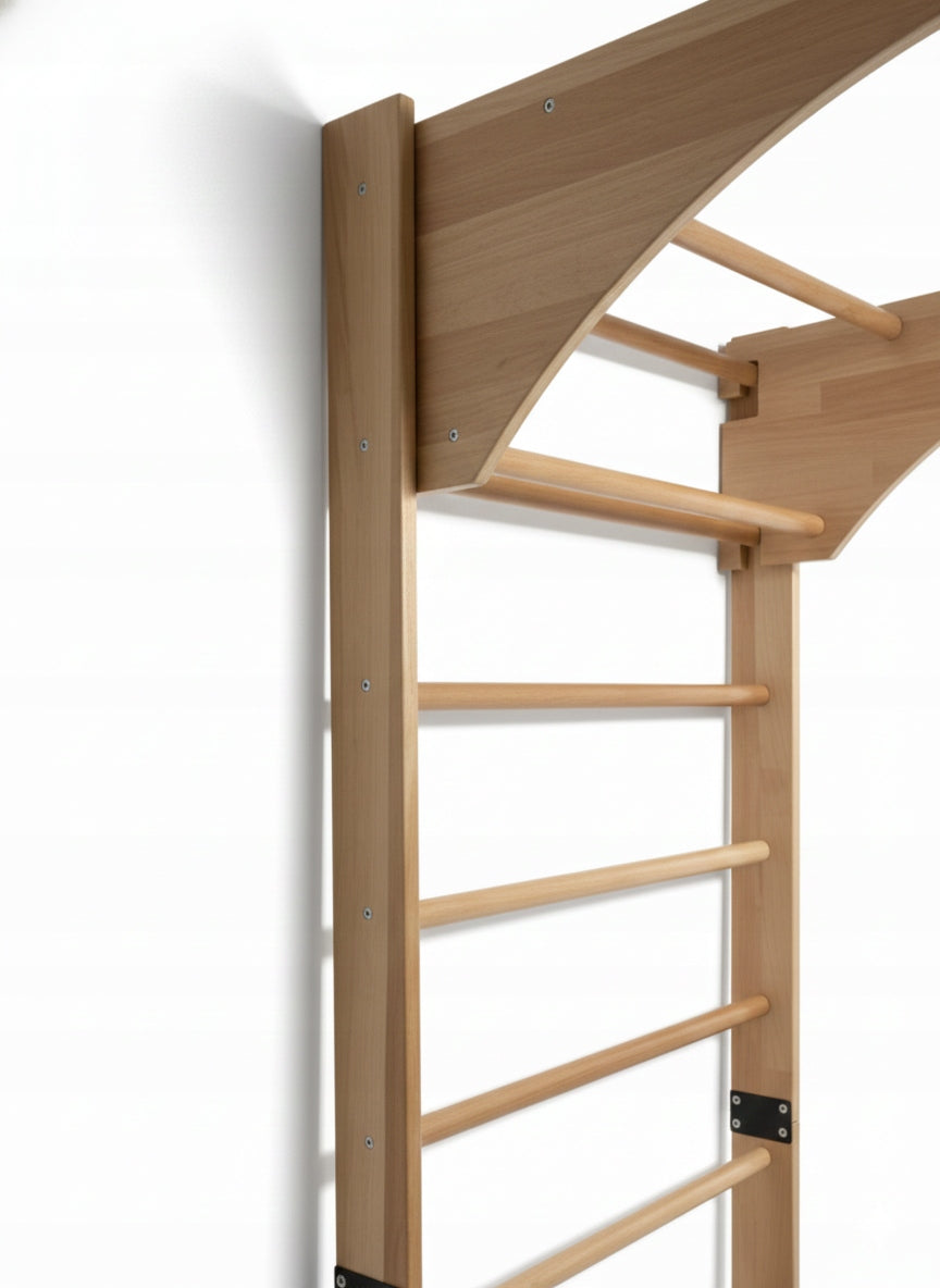 REHABILITATION GYMNASTIC LADDER FOR PULLING UP TRAINING EXERCISES Manufacturer code SFF-DRABINKA-GIMNASTYCZN-DREWNIANA-SFF-2