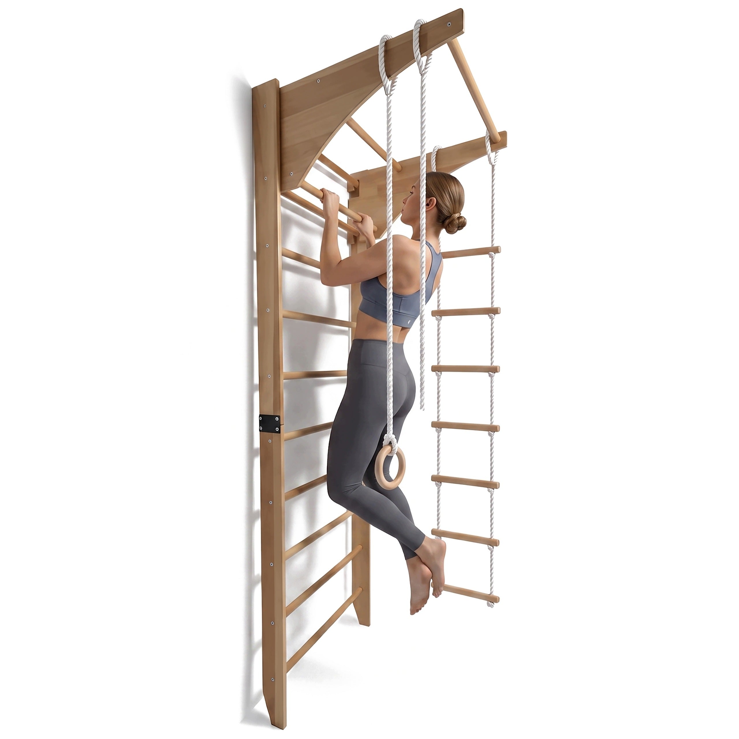 REHABILITATION GYMNASTIC LADDER FOR PULLING UP TRAINING EXERCISES