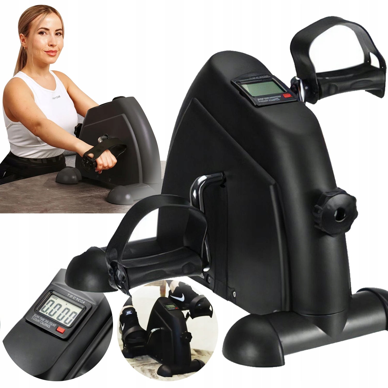 REHABILITATION ROTOR EXERCISE BIKE FOR ARM AND LEG EXERCISES 2IN1 COUNTER