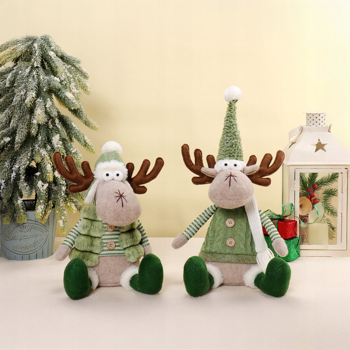 REINDEER Christmas LARGE Christmas decoration MOOSE gnome winter JUMIhome Manufacturer code 5900410437753