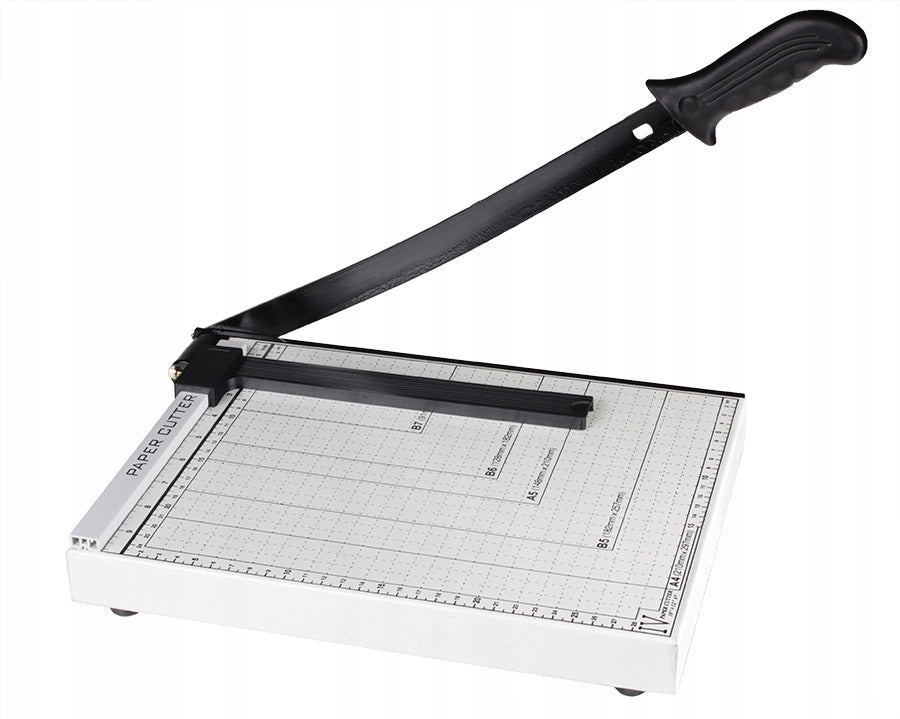 REINFORCED Metal Guillotine Knife Cutter for PAPER A4 32,5x25,5 cm Packaging status original