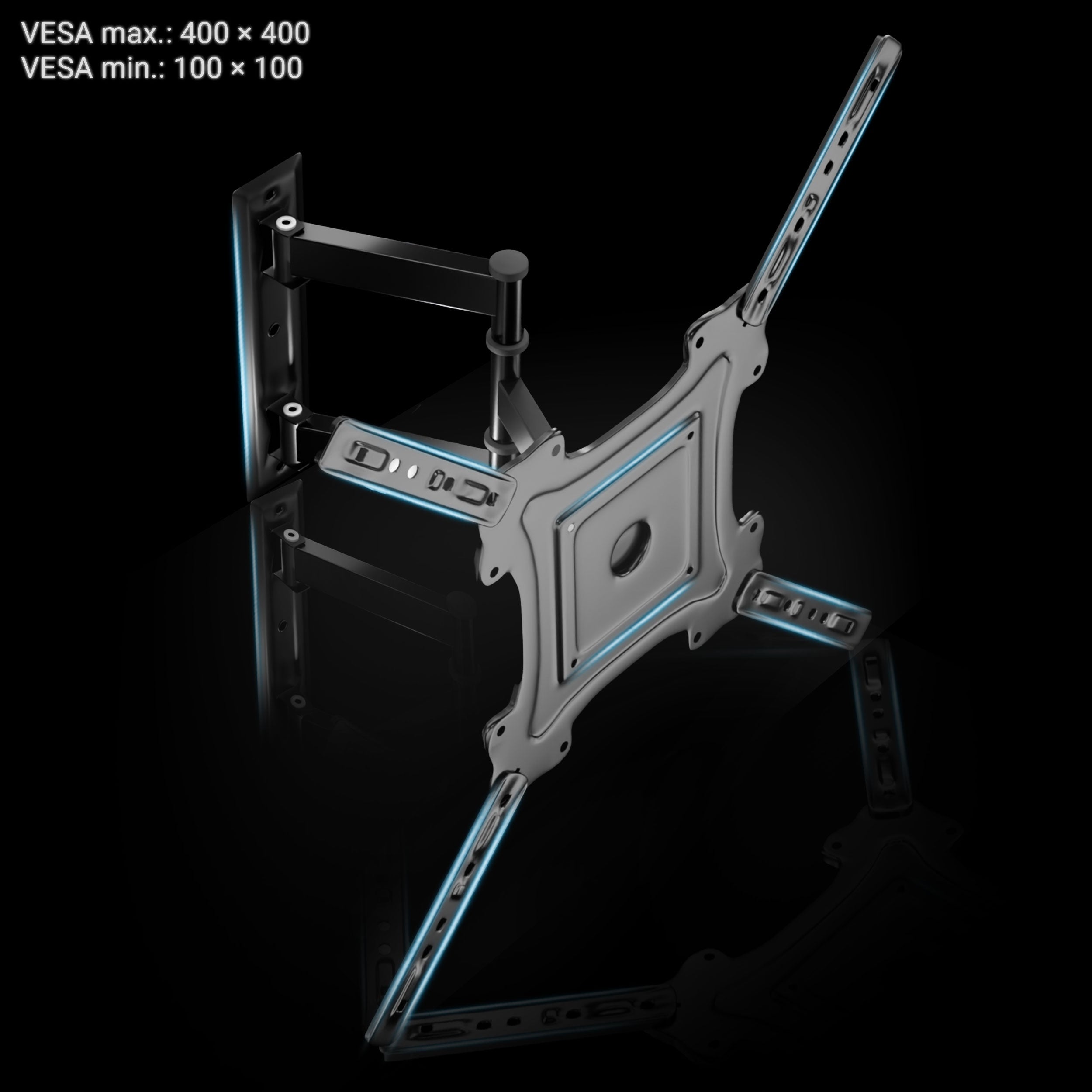 REINFORCED TV WALL MOUNT 17-56 Inch Rotary Hanger 35kg EAN (GTIN) 5903890626853