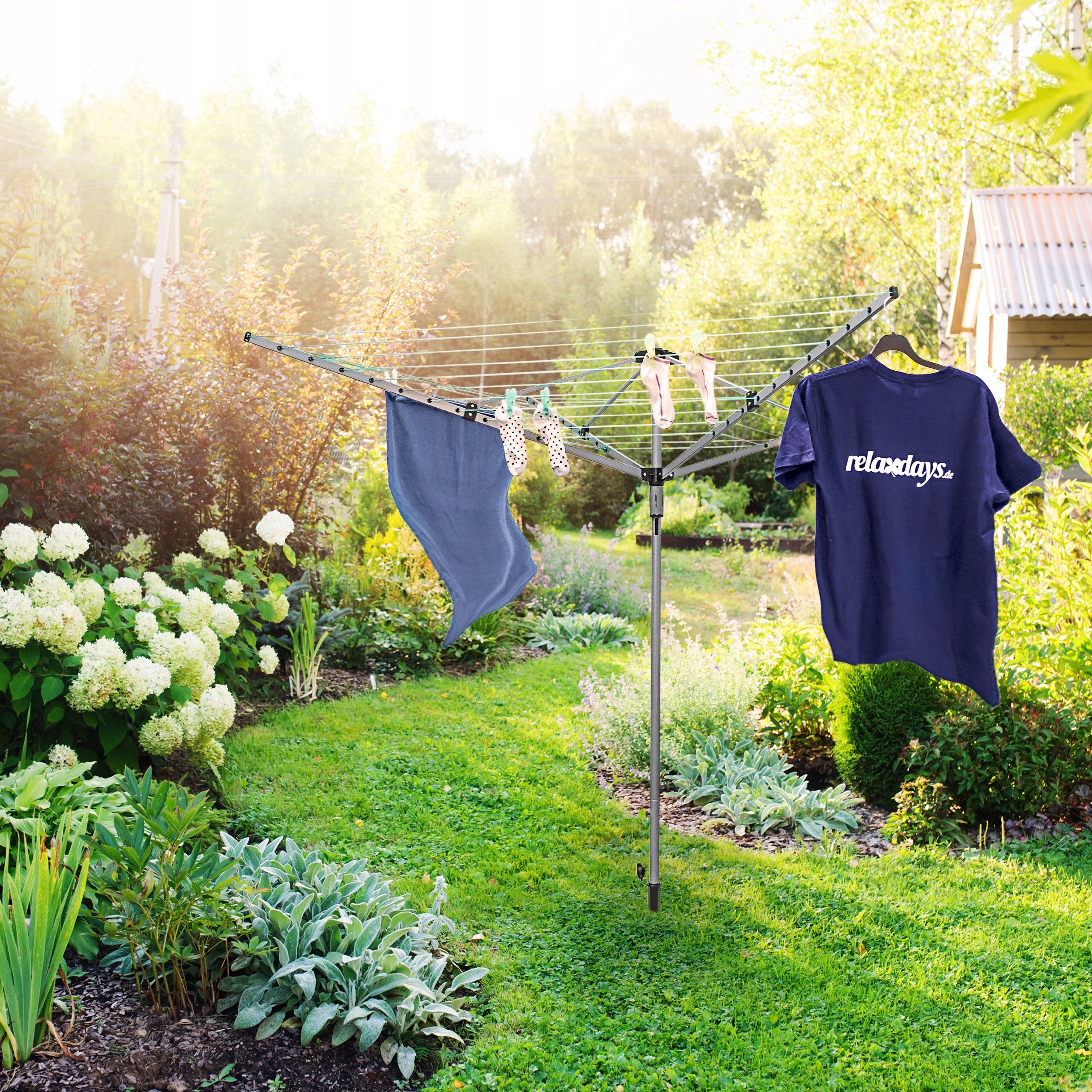 RELAXDAYS GARDEN DRYER FOR LAUNDRY Packaging status original