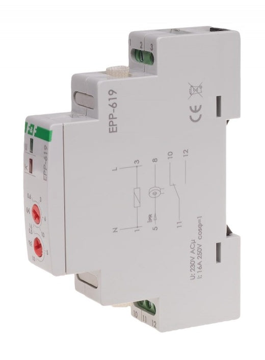 RELAY WITH THROUGH CHANNEL EPP-619 F&F
