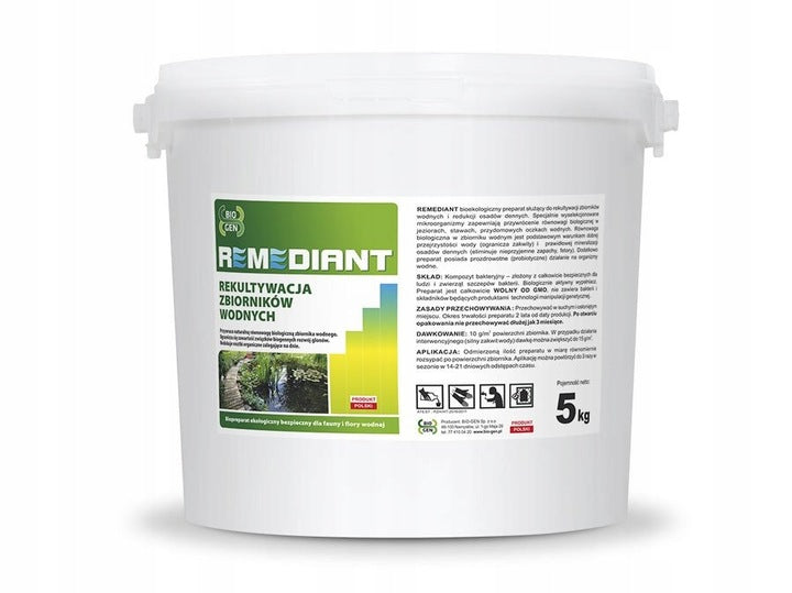 REMEDIANT 5KG Pure water without algae, silt, sludge