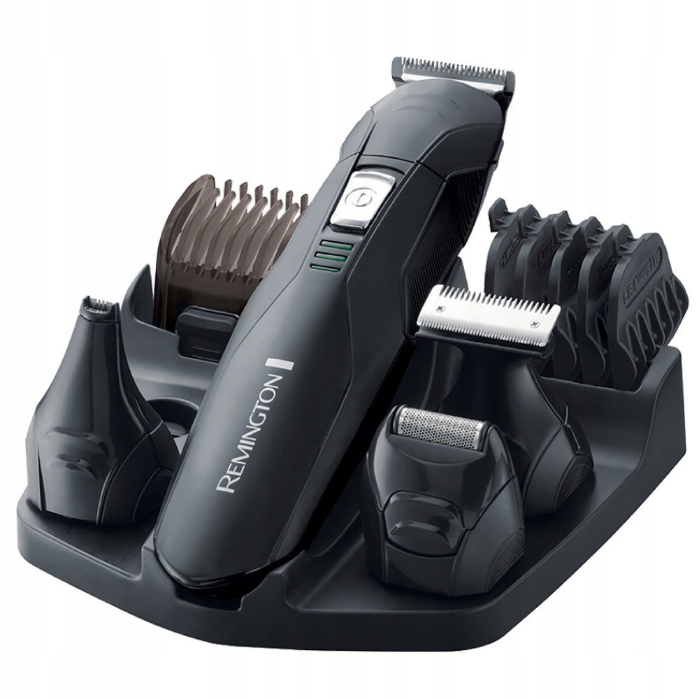 REMINGTON BEARD AND BODY MACHINE SET 1-20 MM TITANIUM BLADE TRIMMER Dominant color black