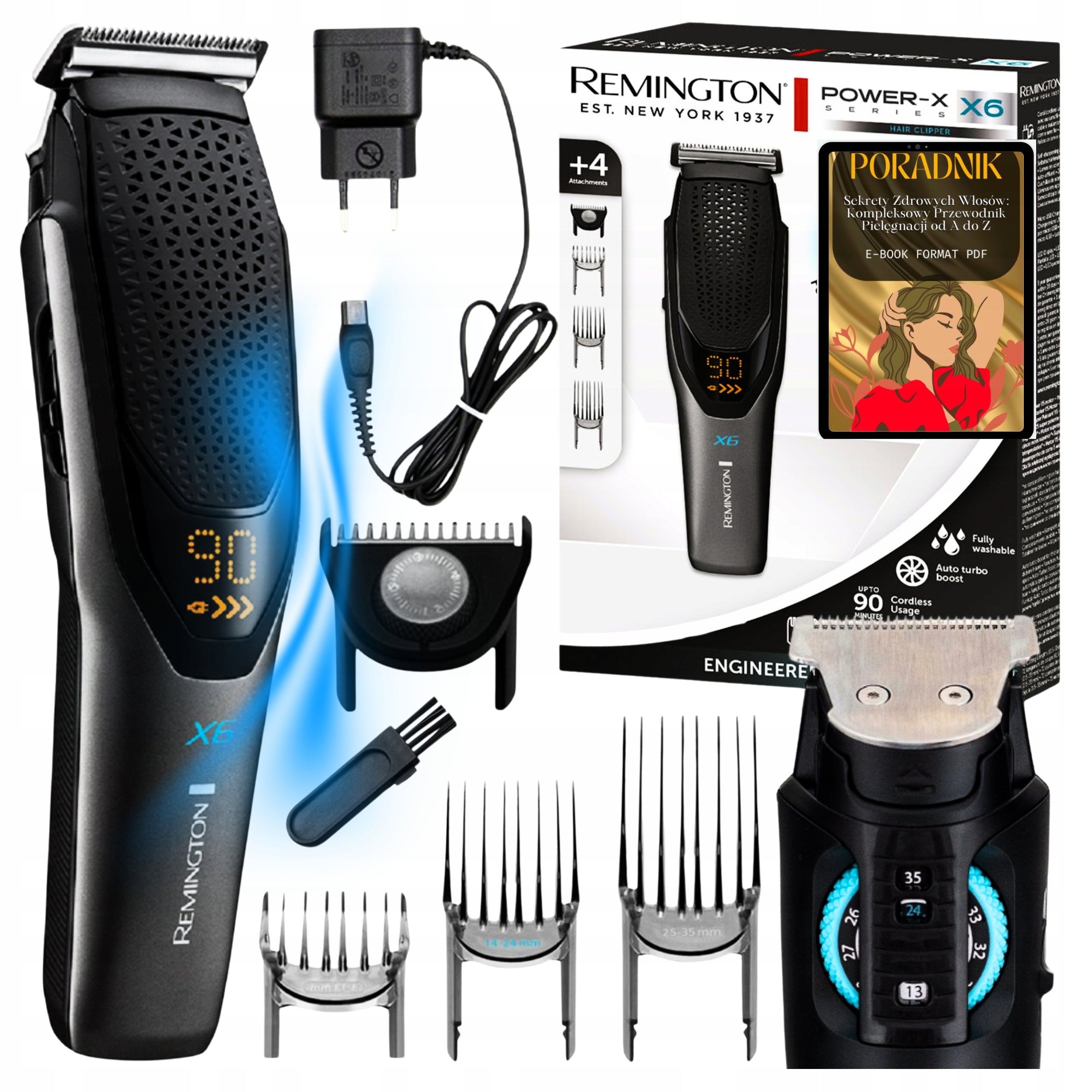 REMINGTON BEARD HAIR CLIPPER RELIABLE HAIR CLIPPER +FREEBIE