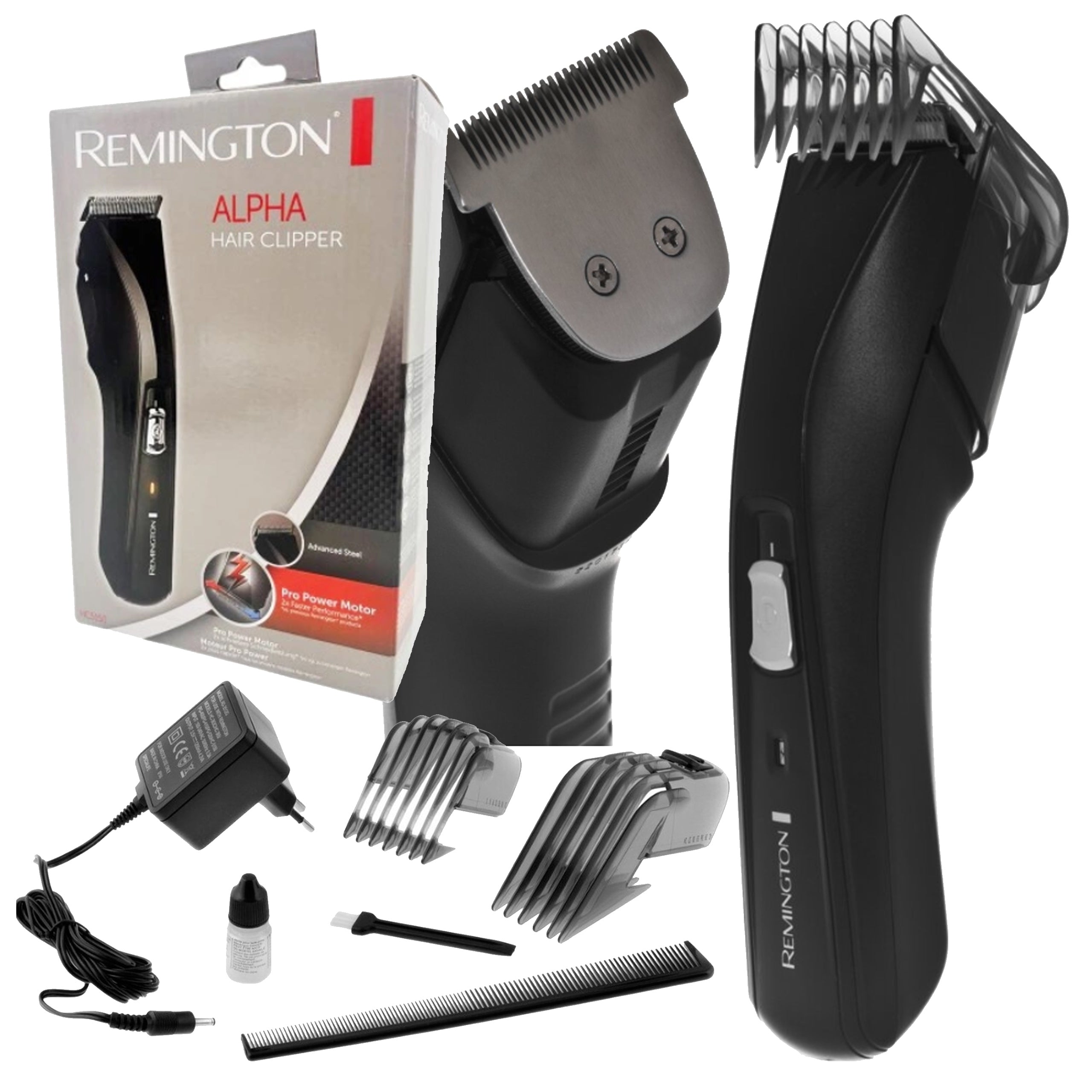 REMINGTON HAIR CLIPPER 1 - 42 MM ELECTRIC SELF-SHARPENING 2 CAPS
