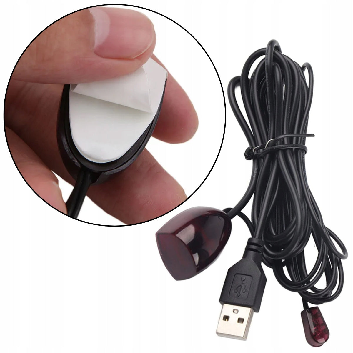 REMOTE CONTROL EXTENSION CABLE built-in decoder IR wired cable Packaging status original