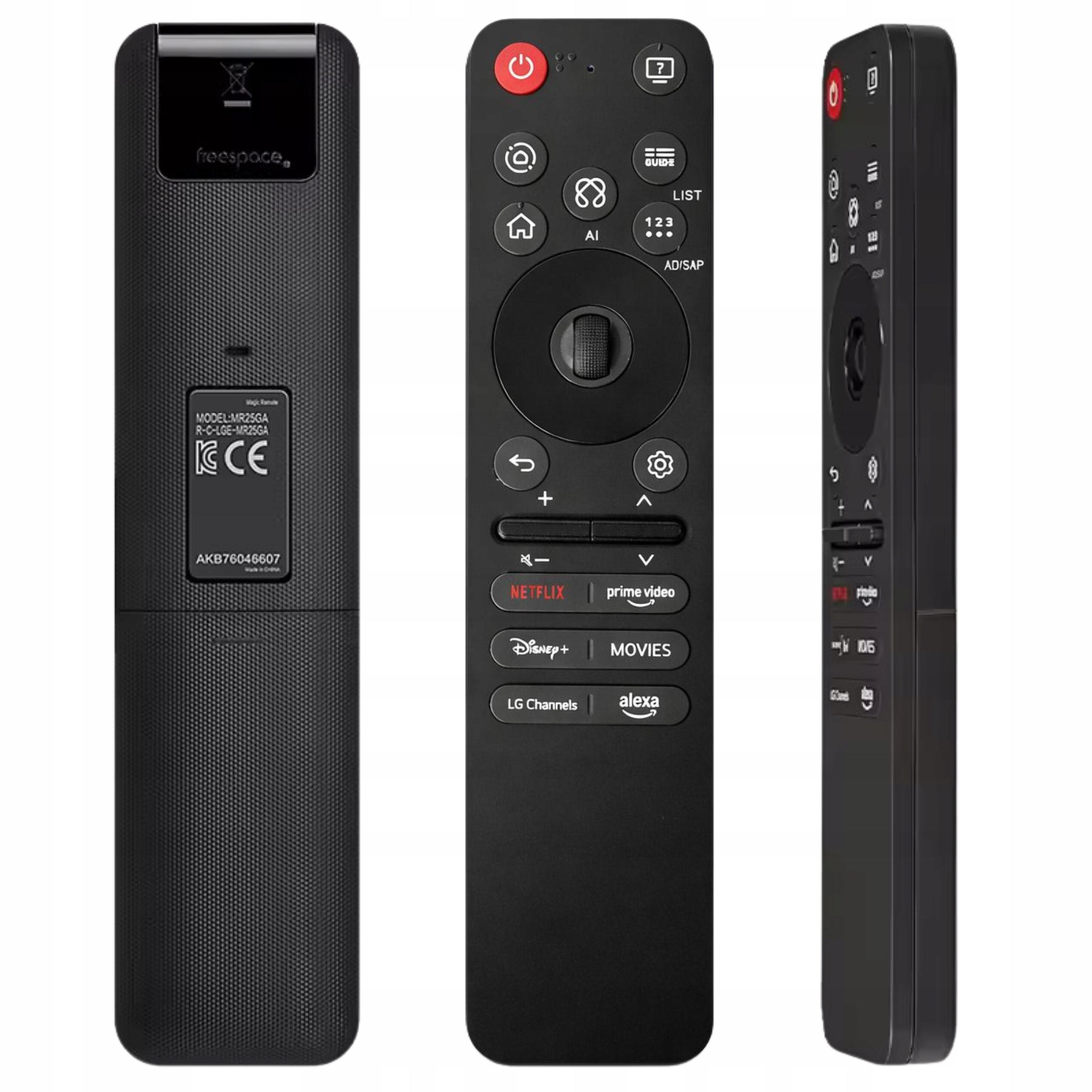 REMOTE CONTROL FOR LG AN-MR25 2025 MAGIC VOICE FUNCTION MOUSE REPLACEMENT Manufacturer code AN-MR25GB