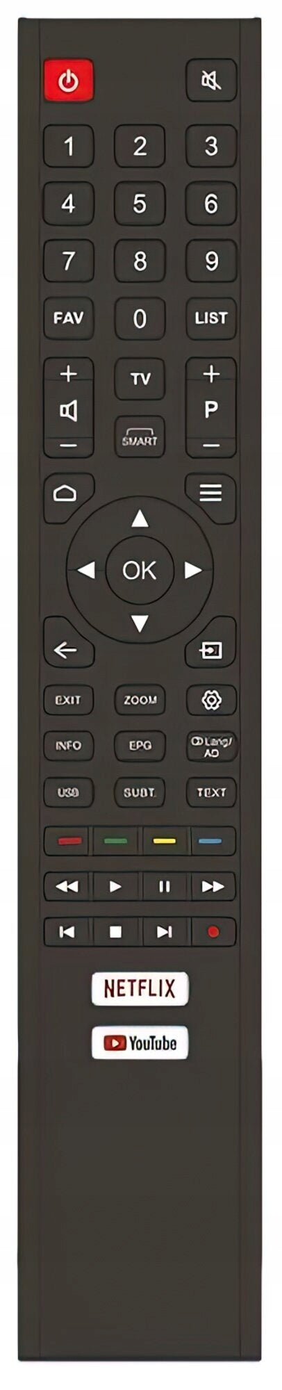 REMOTE CONTROL STRONG SRT32HC5433 SRT42FC5433 SRT43FC5433 06-558W52-ST01MS