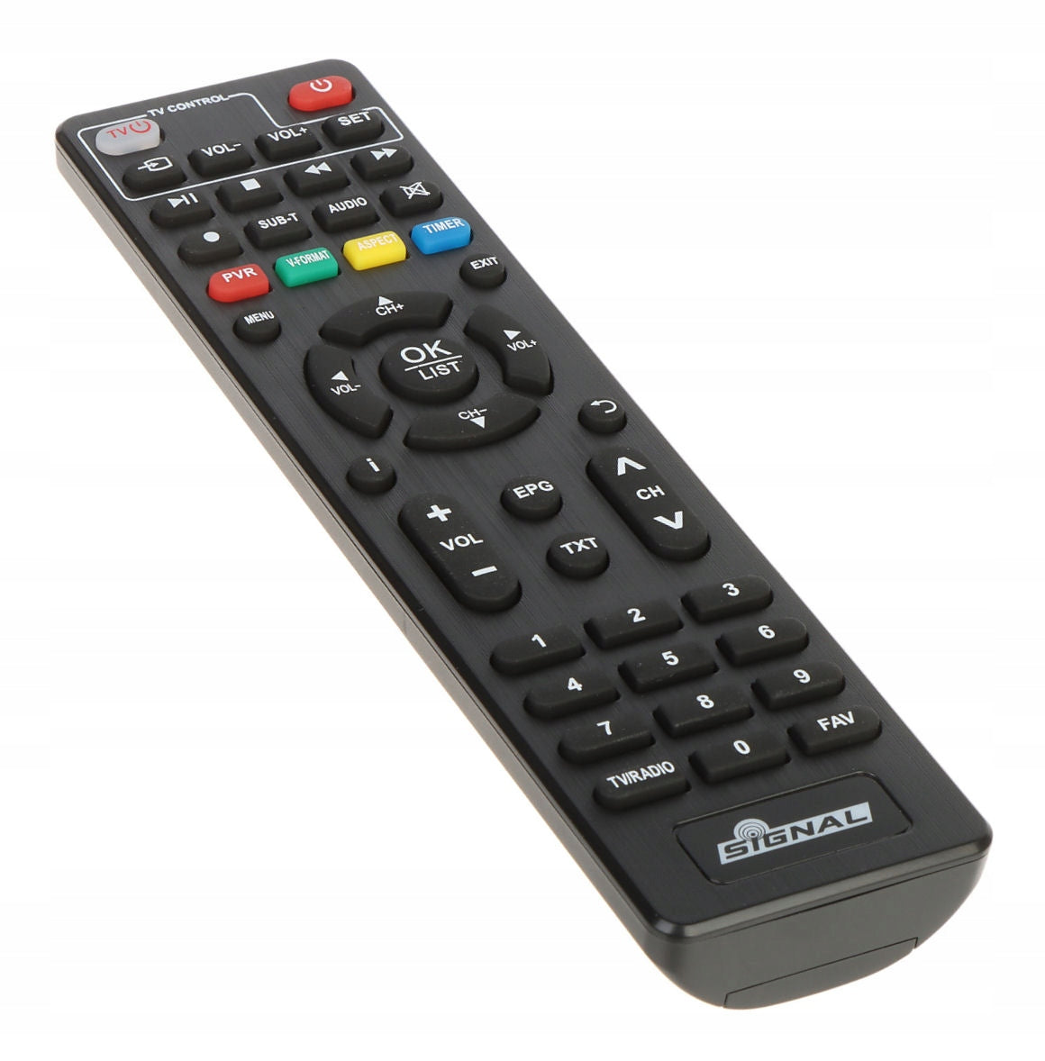 REMOTE CONTROL TUNER DVB-T SIGNAL T2