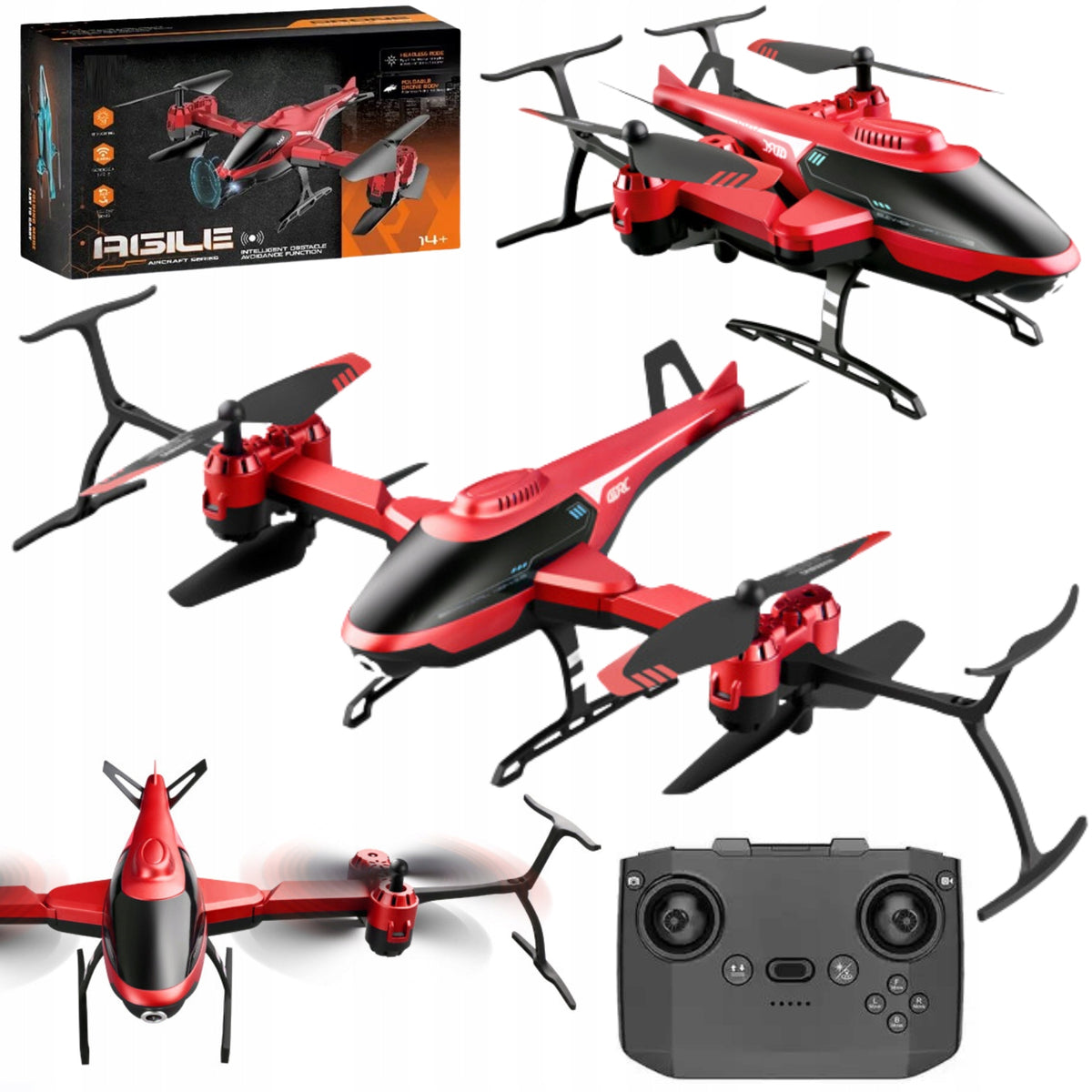 REMOTE CONTROLLED DRONE FOR CHILDREN EASY OPERATION REMOTE CONTROL R/C