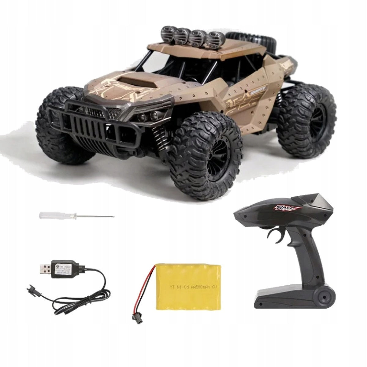 REMOTE CONTROLLED OFF-ROAD CAR AUTO RC OFF ROAD MILITARY JEEP PILOT Packaging status original