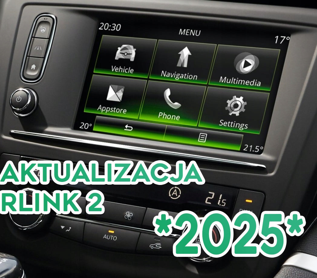 RENAULT R-LINK 2 2026 map update Manufacturer code Renault R-LINK 2 2022