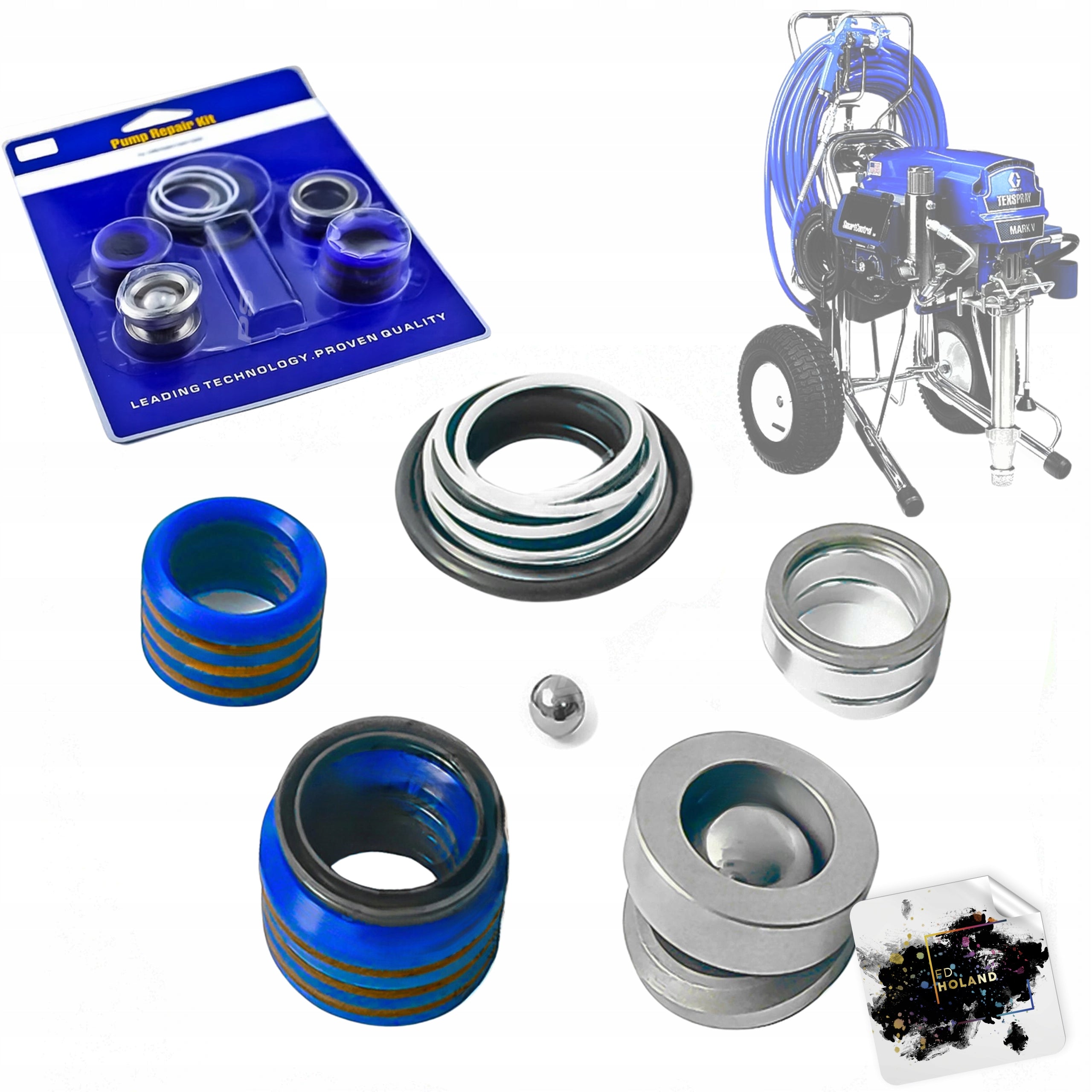 REPAIR KIT SEALANTS FOR GRACO MARKV GMAX 1595 5900