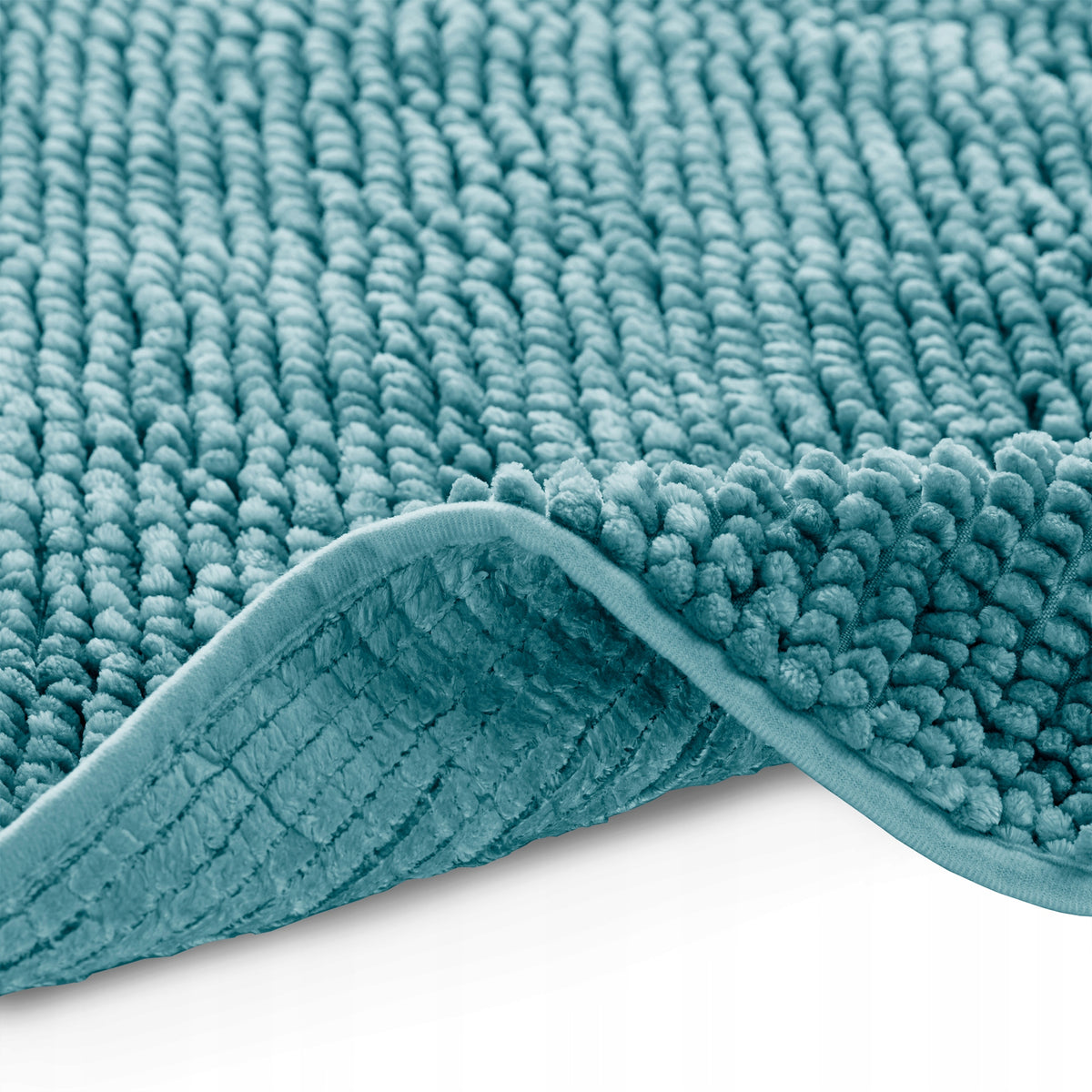 RESTILO Bathroom Rug Non-slip Shaggy Set 50X80+40X51 Turquoise Packaging status original
