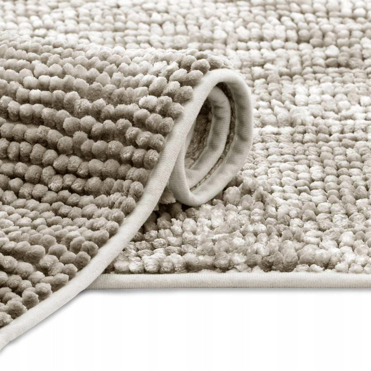RESTILO Bathroom Rugs Non-slip shaggy set 50X80+40X50 Beige Manufacturer code 190000577