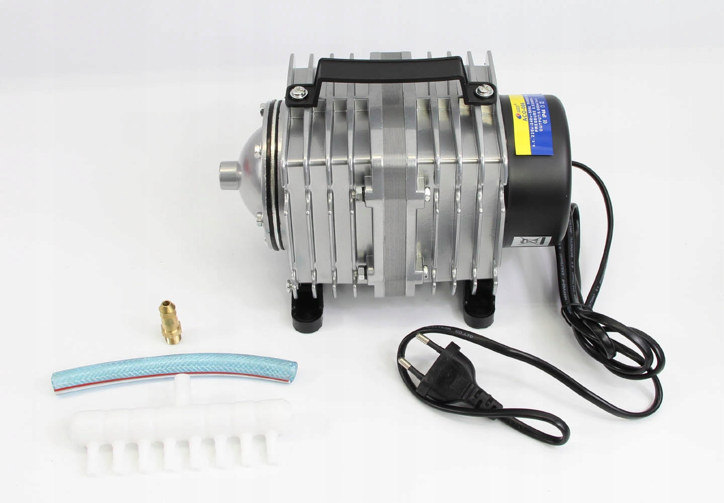RESUN ACO-006 AIR PUMP COMPRESSOR AERATOR 80W 5280l/h Product weight with unit packaging 3.3 kg
