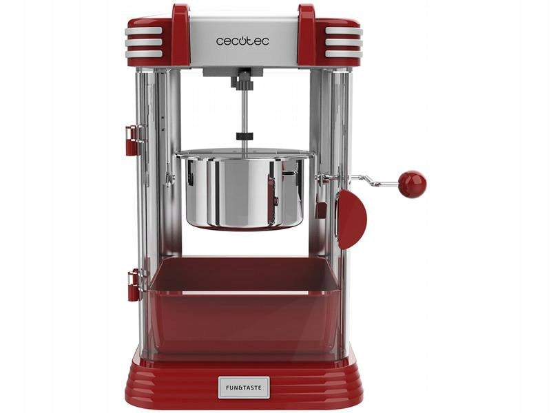 RETRO POPCORN MACHINE CECOTEC FUN&TASTE P’CORN CLASSIC 300W Dominant color red