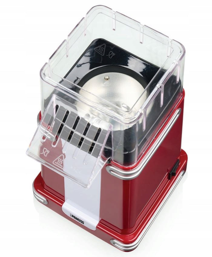 RETRO POPCORN MACHINE without fat in 2 minutes AUTOMATIC fresh popcorn Packaging status original