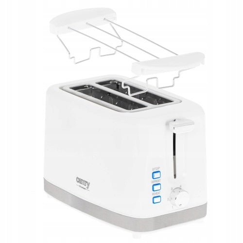 RETRO TOASTER FOR BREAD FOR 2 TOASTED TOASTING ADJUSTMENT CAMRY 900W WHITE Manufacturer code cr_3219