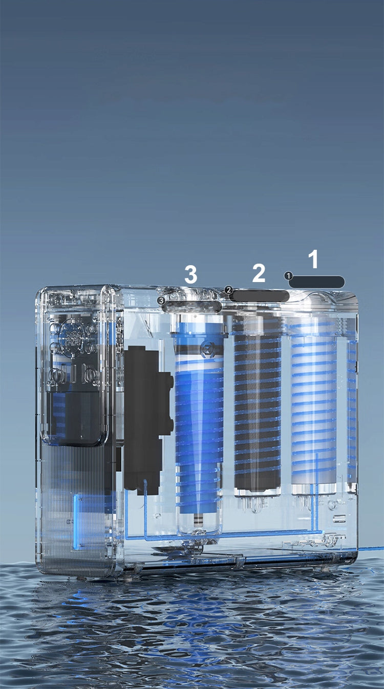 REVERSE OSMOSIS WATER FILTRATION SYSTEM 3 FILTERS 2270 L/24 H DISPLAY Brand no brand