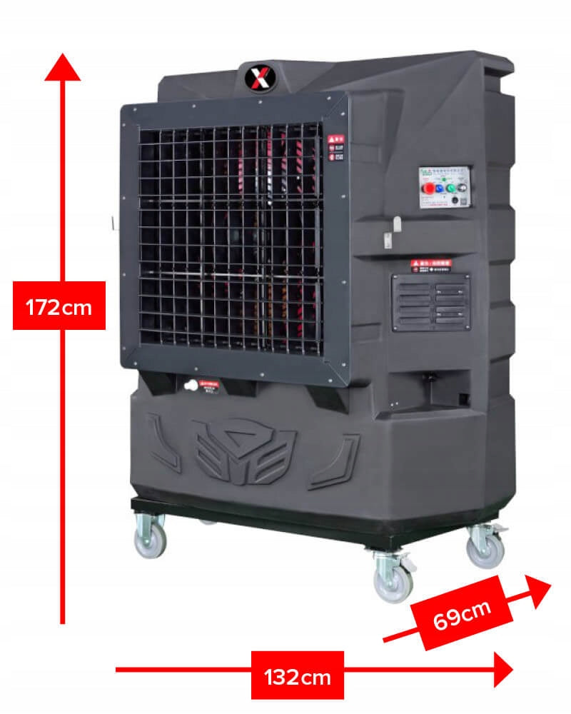 REX25000 ECOCOOLER EVAPORATIVE COOLER UP TO 250 M² 170 LITRES Manufacturer code M702